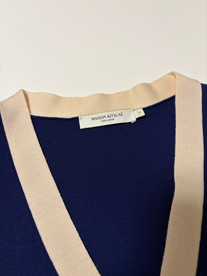 MAISON KITSUNÉ メゾンキツネ オランピア ルタン カーディガン L