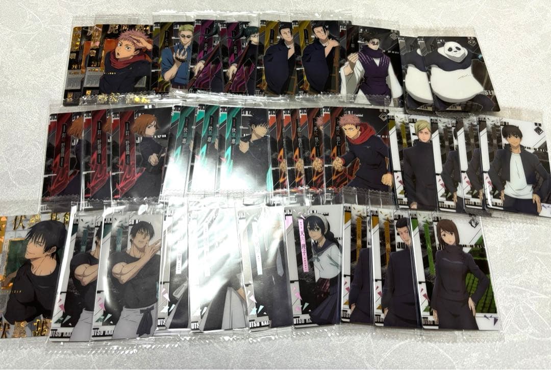 呪術廻戦 五条悟 ウエハース ぱしゃこれ PLAZA限定特典 クリアカードセット