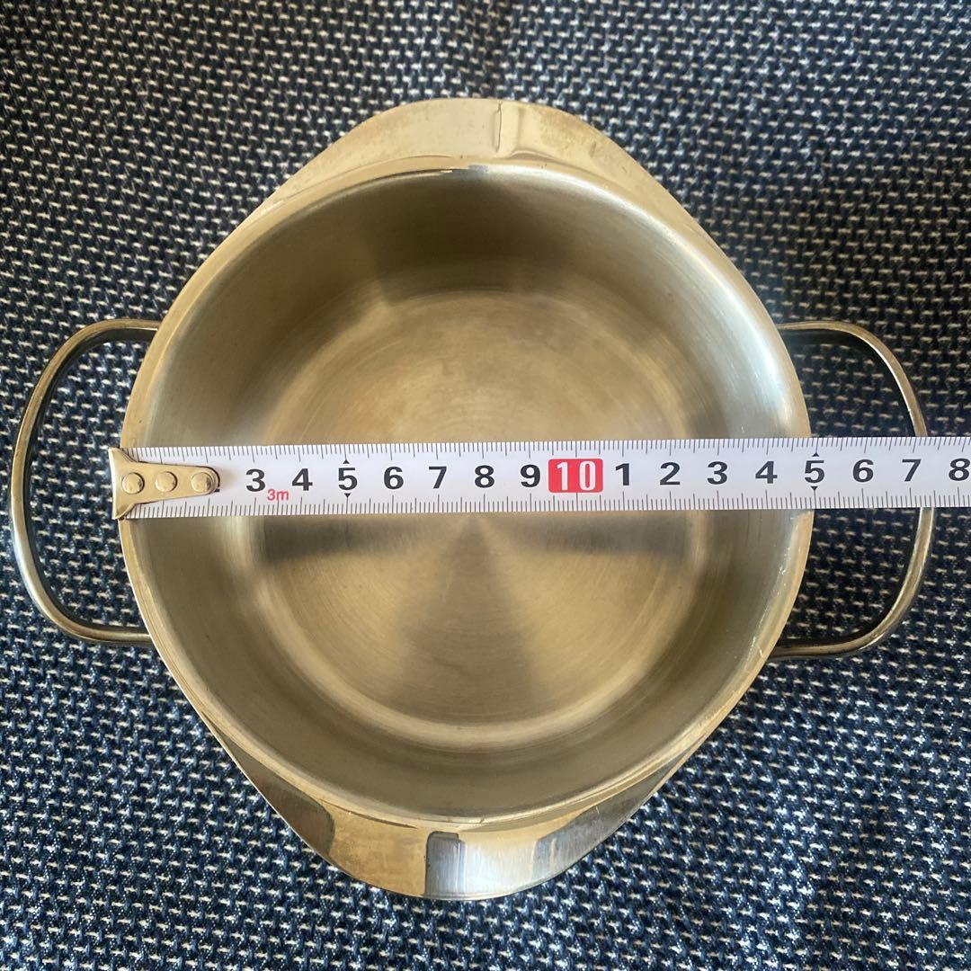 DANSK 両手鍋・キャセロール ステンレス両手鍋 20 cm (持ち手込)