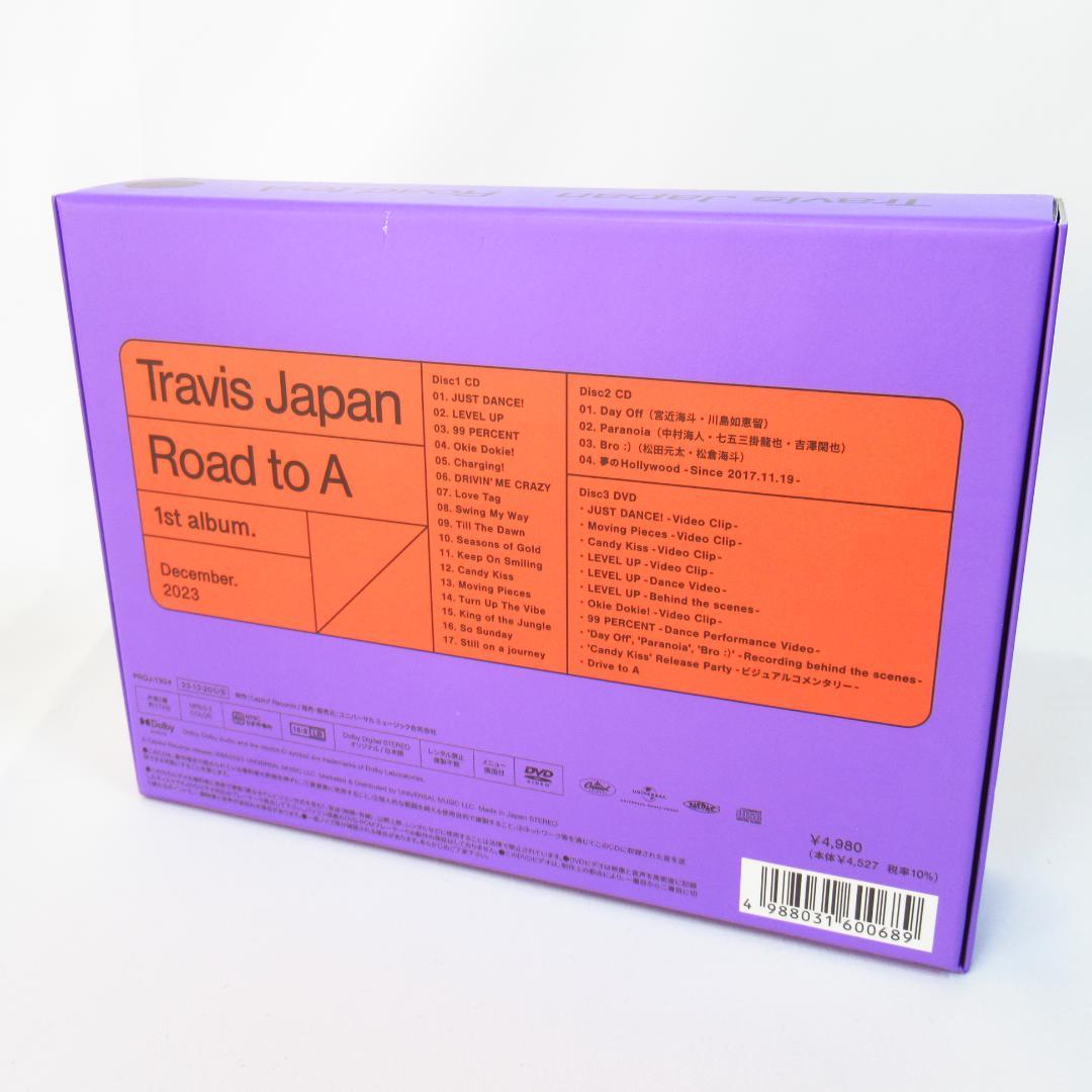 Travis Japan Road to A【FC限定盤】2CD+DVD