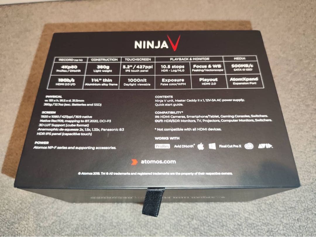 nano.　ATOMOS NINJA V SSD ATOMNJAV01