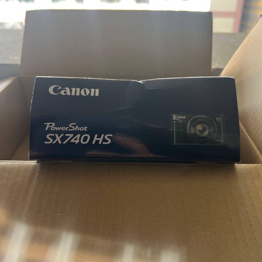 【新品•未使用】　 キャノン PowerShot SX740 HS ブラック