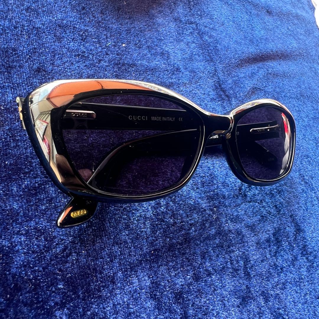 【本体美品】GUCCI グッチ サングラス GG2415/S ブラック Y2K
