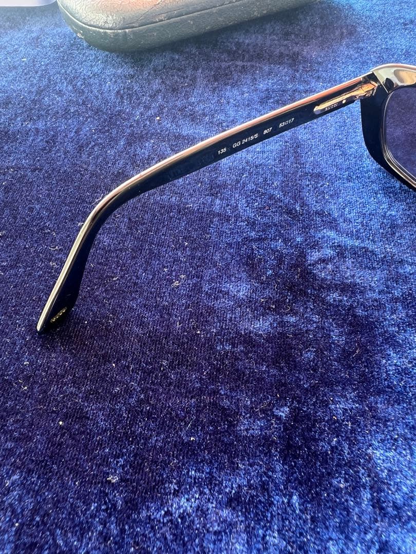 【本体美品】GUCCI グッチ サングラス GG2415/S ブラック Y2K