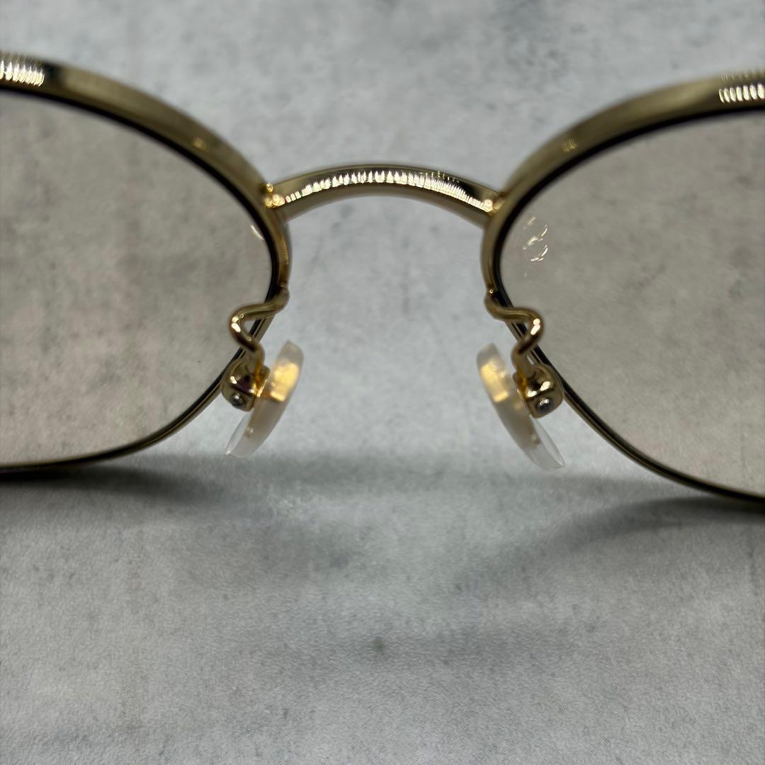 GUCCI GG1089SA ゴールド チェーン メタル サングラス XL