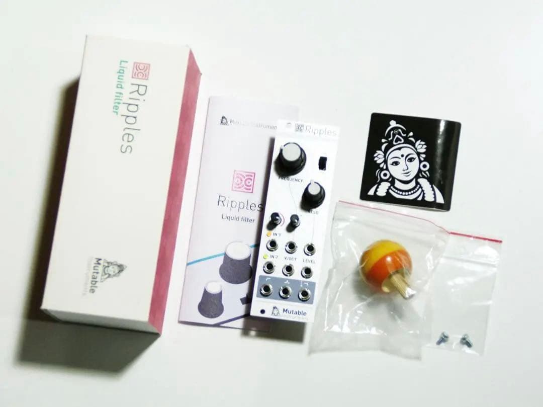 Mutable Instruments Ripples V2 モジュラーシンセ