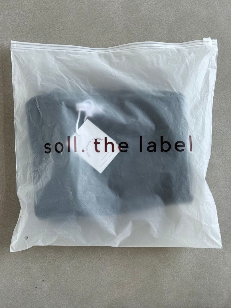 soll. the label charcoal セットアップ サイズ2