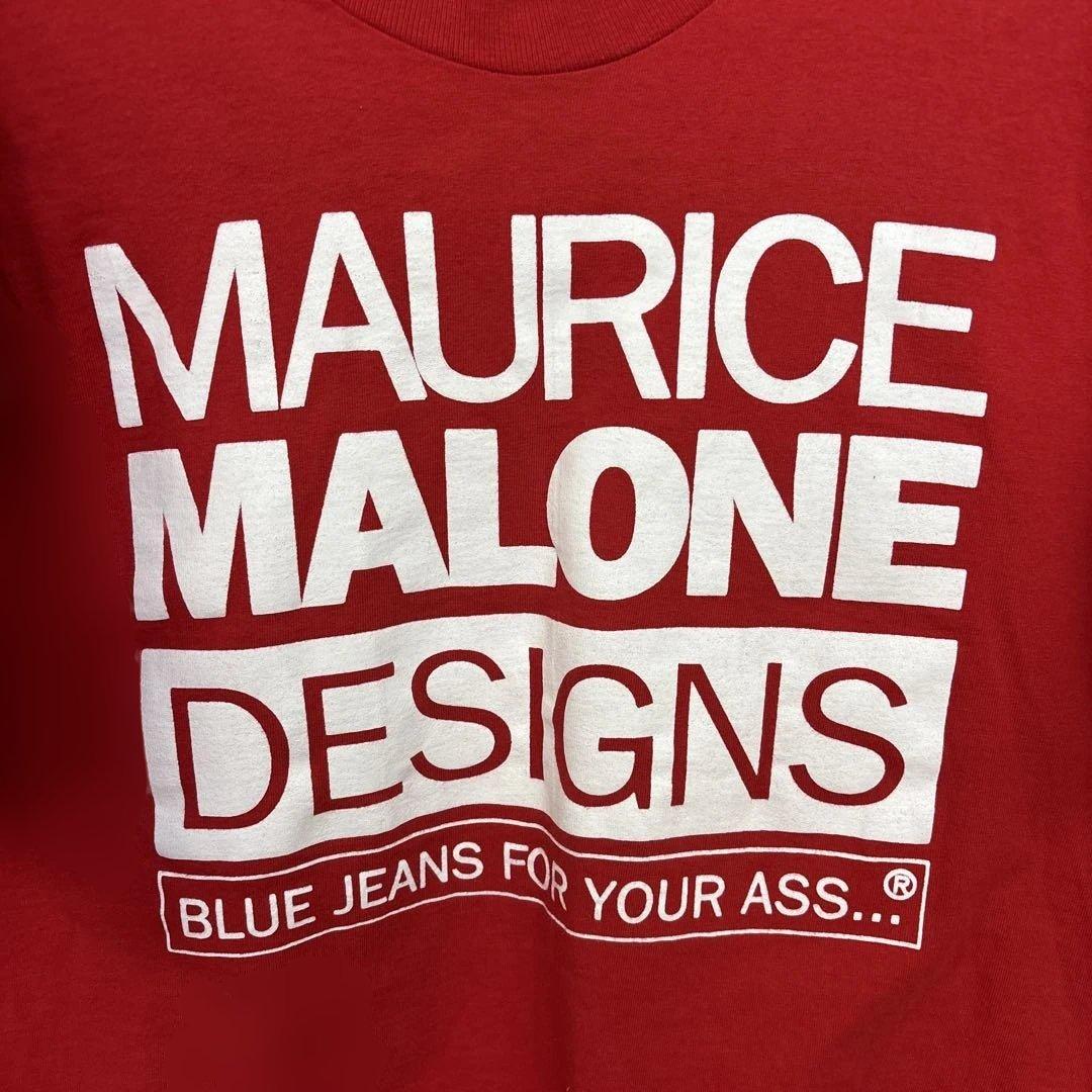 【激レア】USA製 MAURICE MALONE Tシャツ Lサイズ レッド