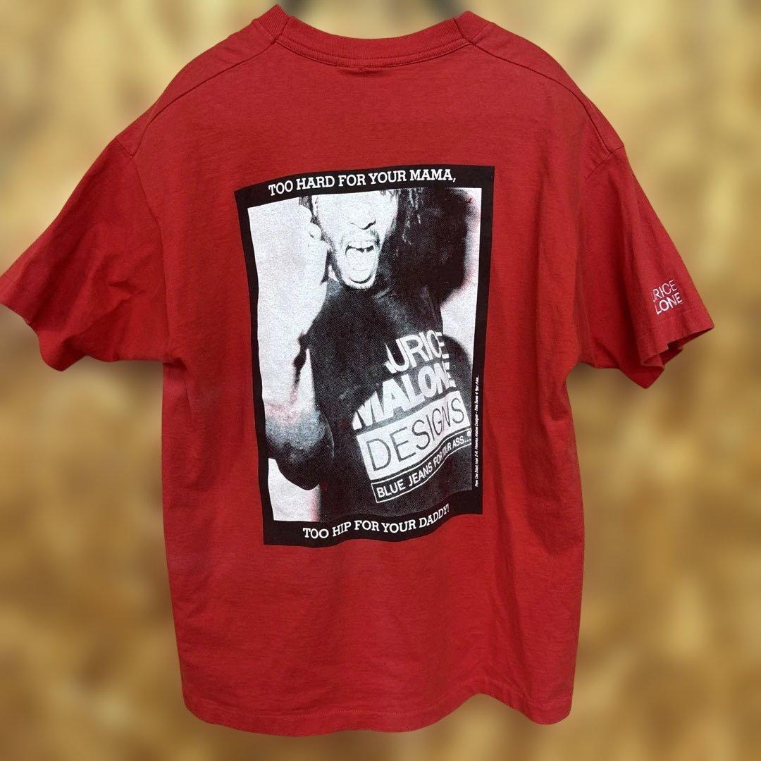 【激レア】USA製 MAURICE MALONE Tシャツ Lサイズ レッド