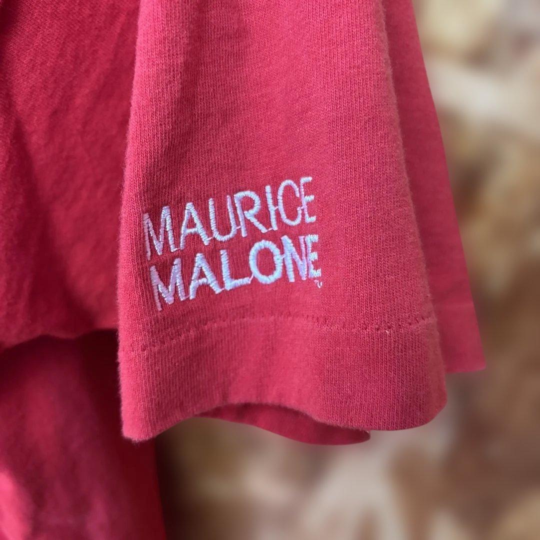 【激レア】USA製 MAURICE MALONE Tシャツ Lサイズ レッド