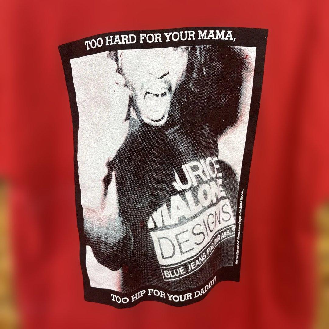 【激レア】USA製 MAURICE MALONE Tシャツ Lサイズ レッド