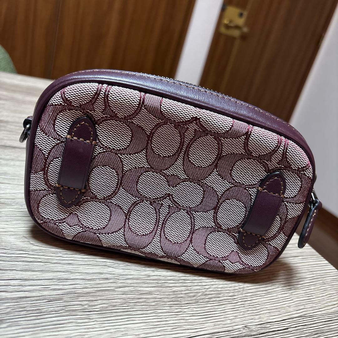 COACH ボディバッグ パープル系