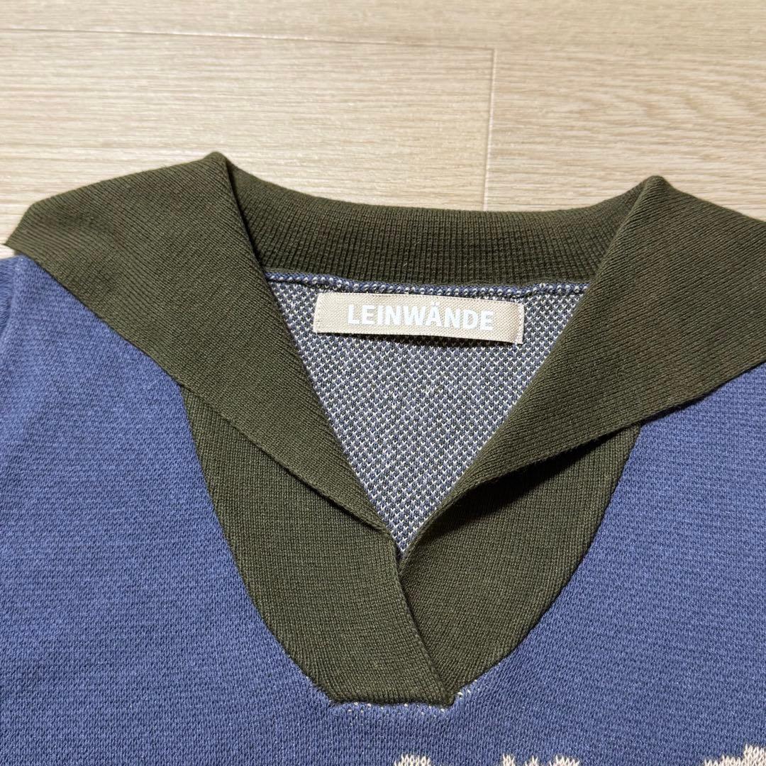 leinwandeラインヴァンド Landscape Jacquard Polo