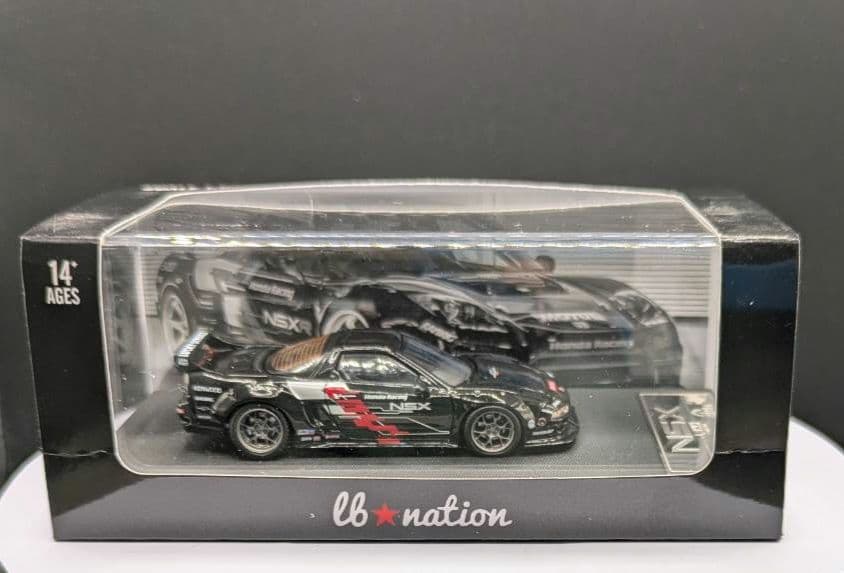 1/64 ホンダNSX NA1 LBWK(ブラック)