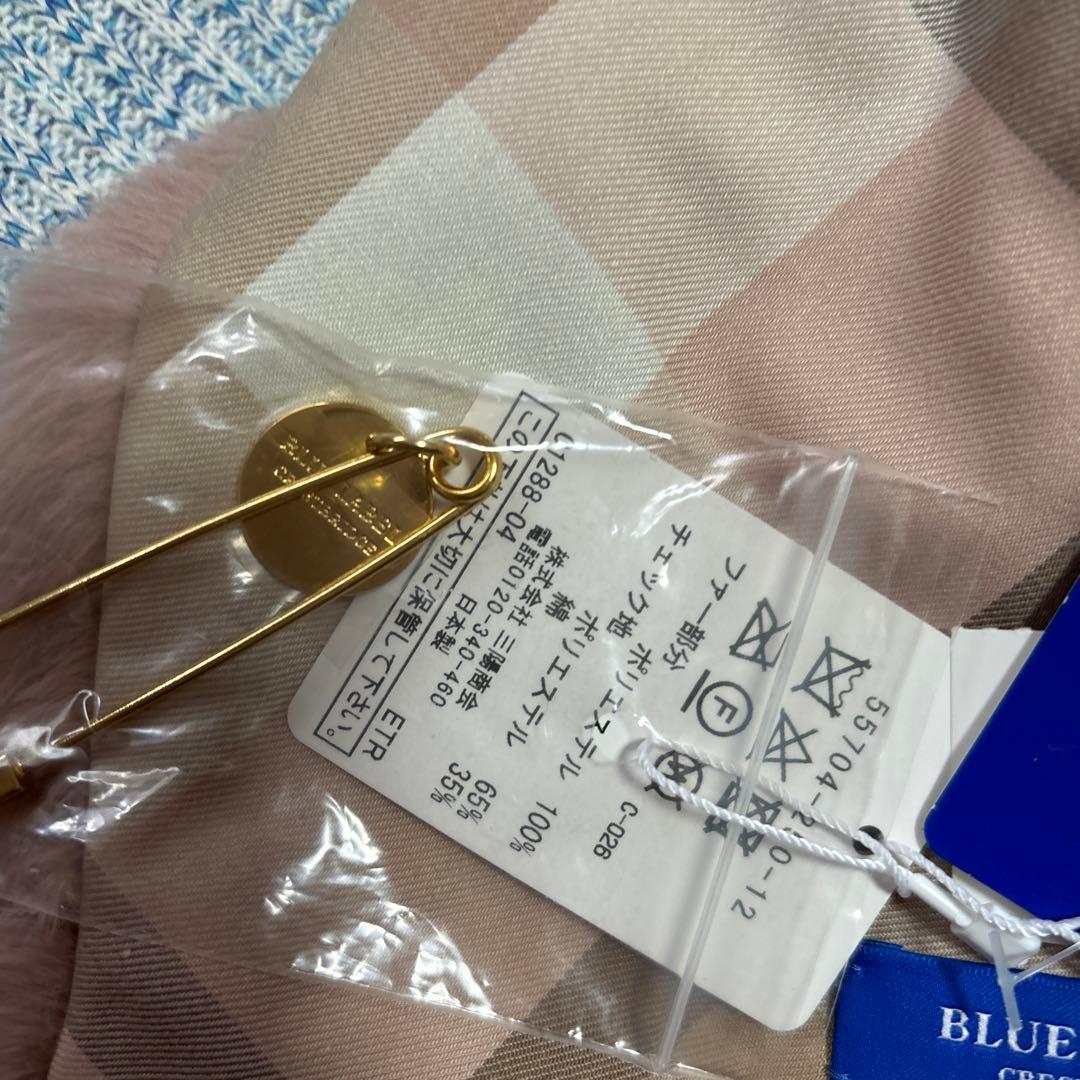 新品BLUE LABEL CRESTBRIDGE ファーマフラー