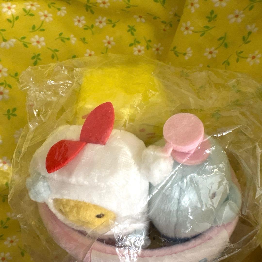 すみっコぐらし てのりぬいぐるみ 銭湯 セット えびふらいのしっぽ ねこ