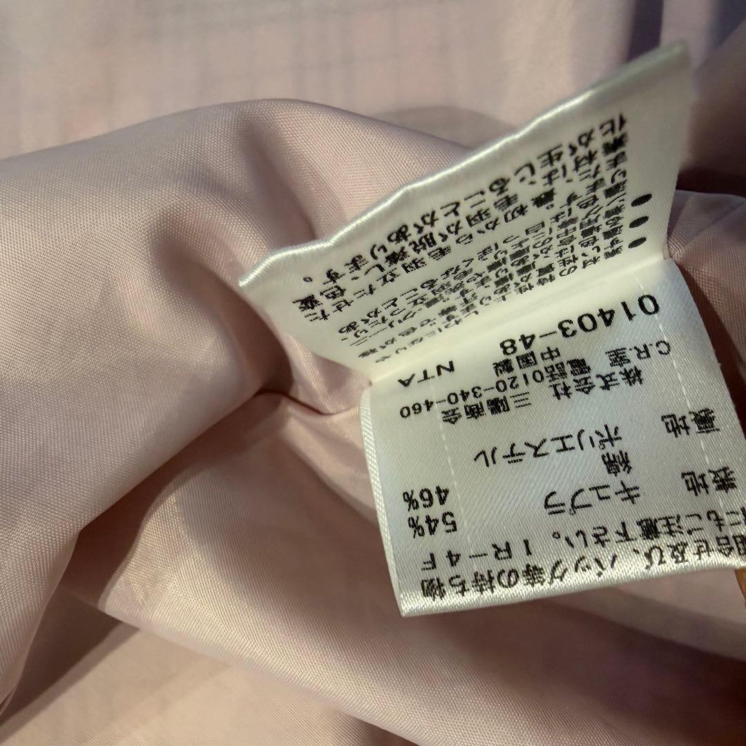美品　Burberry バーバリー　総ノバチェック ピンク ワンピース 38 M