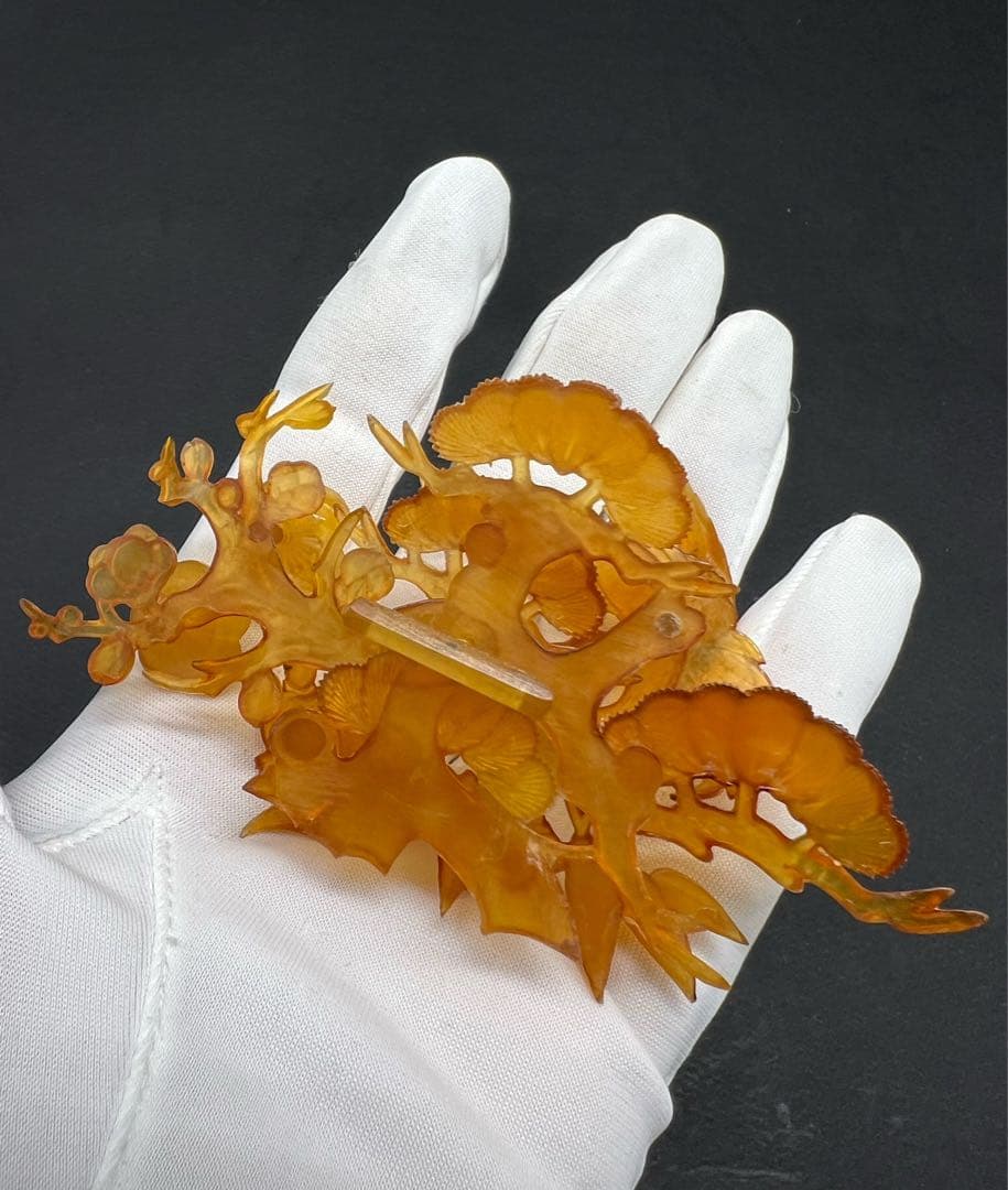 花嫁かんざし 髪飾りセット 和装小物 櫛 簪 くし 髪飾り本鼈甲木箱付き