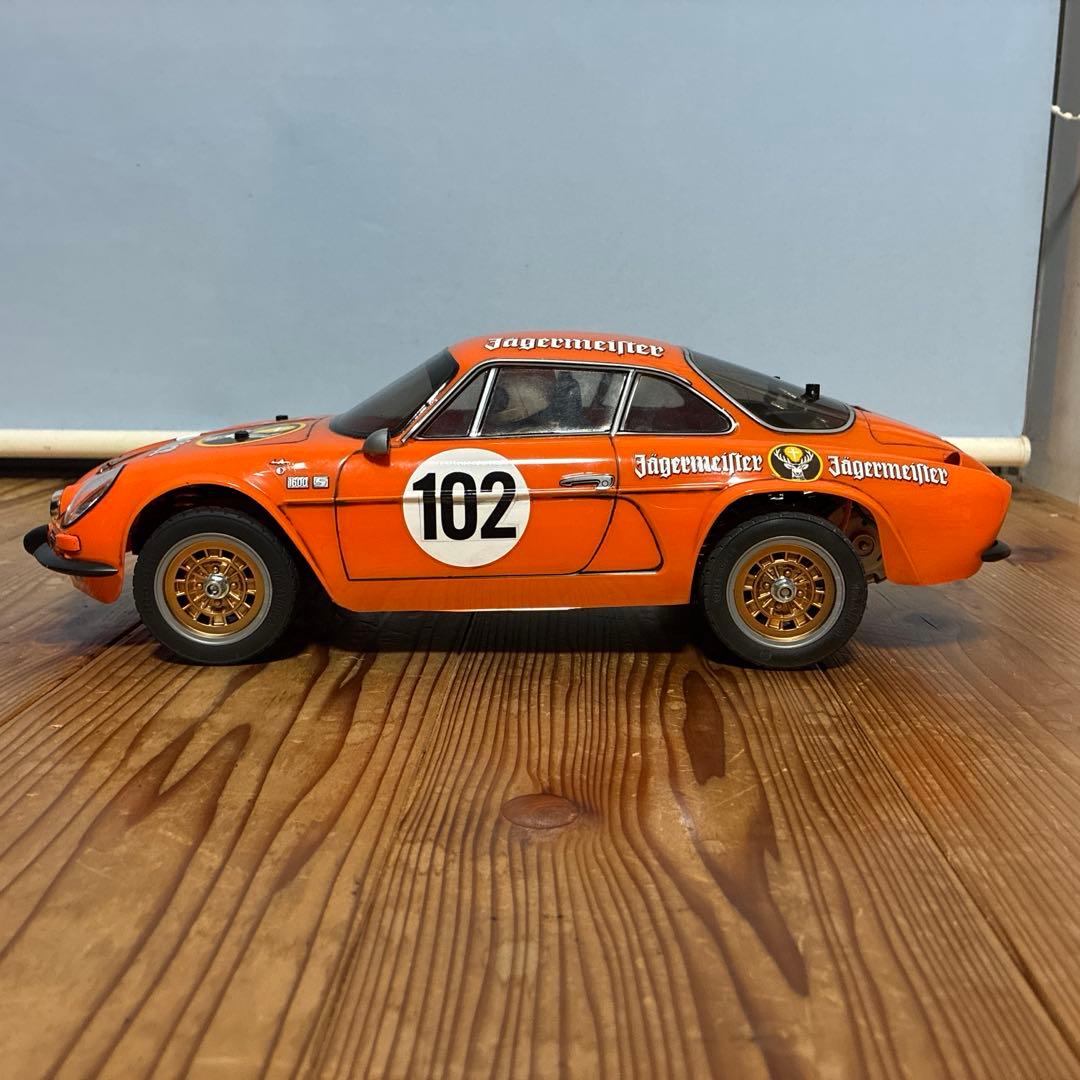 タミヤラジコンアルピーヌ A110 本体+人形