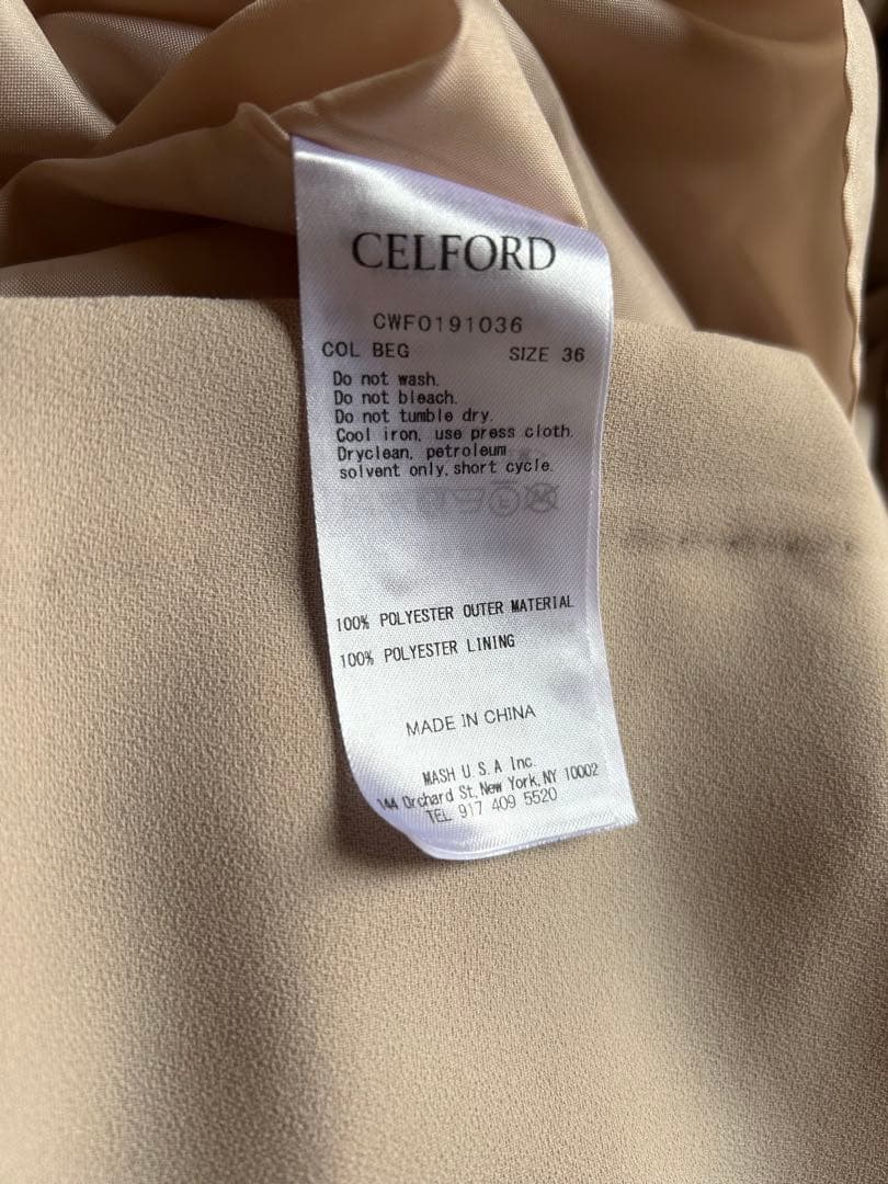 CELFORD♡ ワンピース（ピンクよりのベージュです）