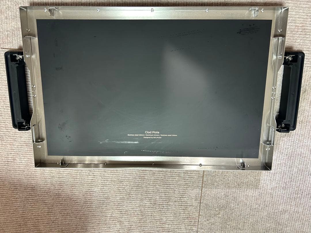 【新品未使用品】BALMUDA The Plate Pro K10A-BK