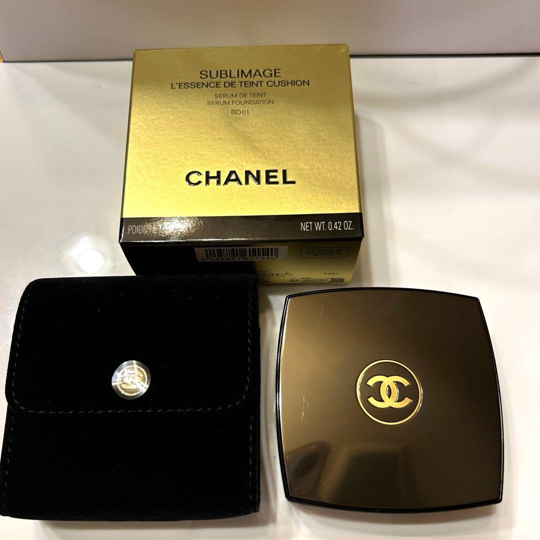 CHANELサブリマージュレサンスドゥタンクッションBD01 美品‼️