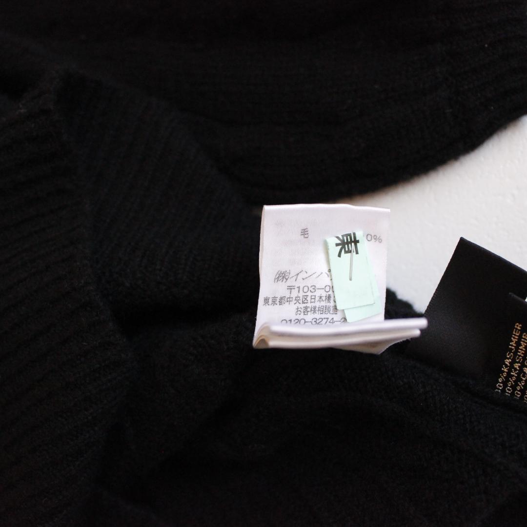 RALPH LAUREN カシミヤ100% ケーブル編み 半袖ニット Sサイズ
