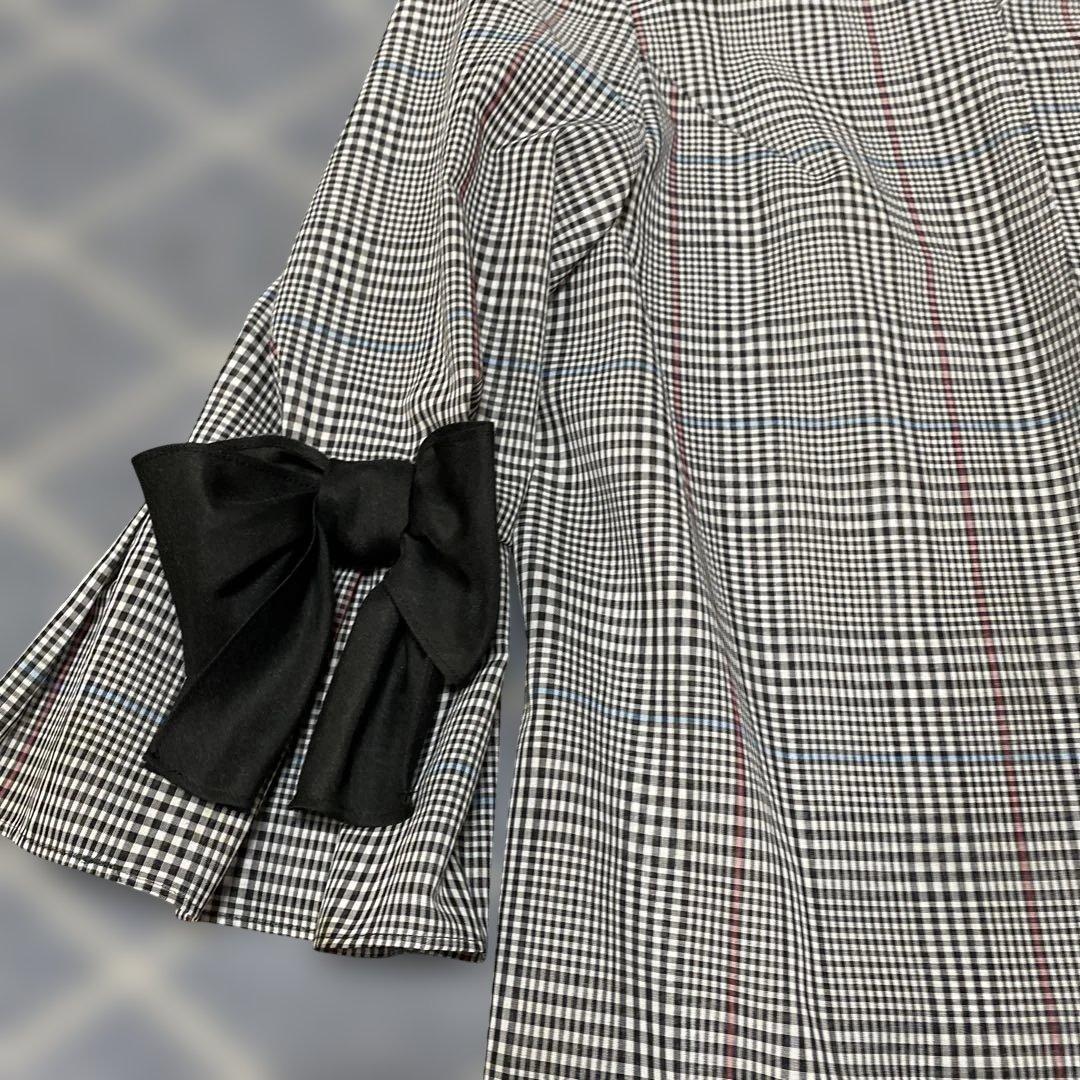 M's Gracy チェック柄トレンチコート 38 美品