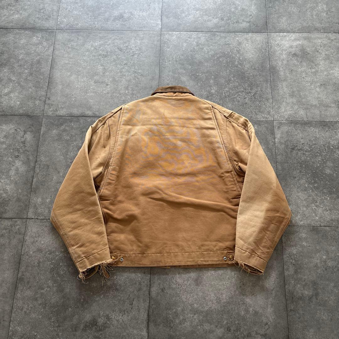 carhartt デトロイトジャケット　70s ブラウン　usa製 ボロ　雰囲気