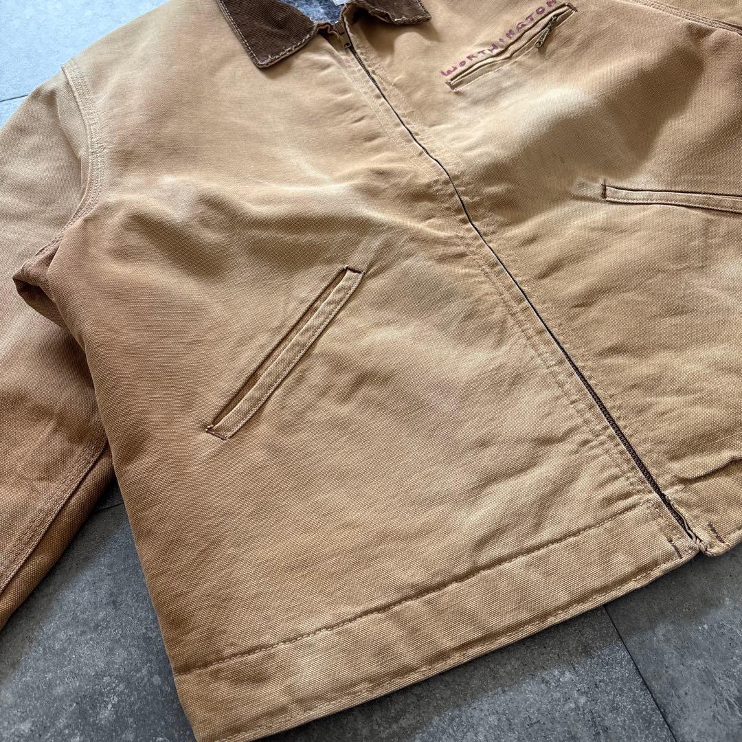 carhartt デトロイトジャケット　70s ブラウン　usa製 ボロ　雰囲気