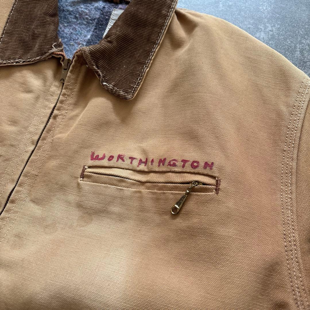carhartt デトロイトジャケット　70s ブラウン　usa製 ボロ　雰囲気