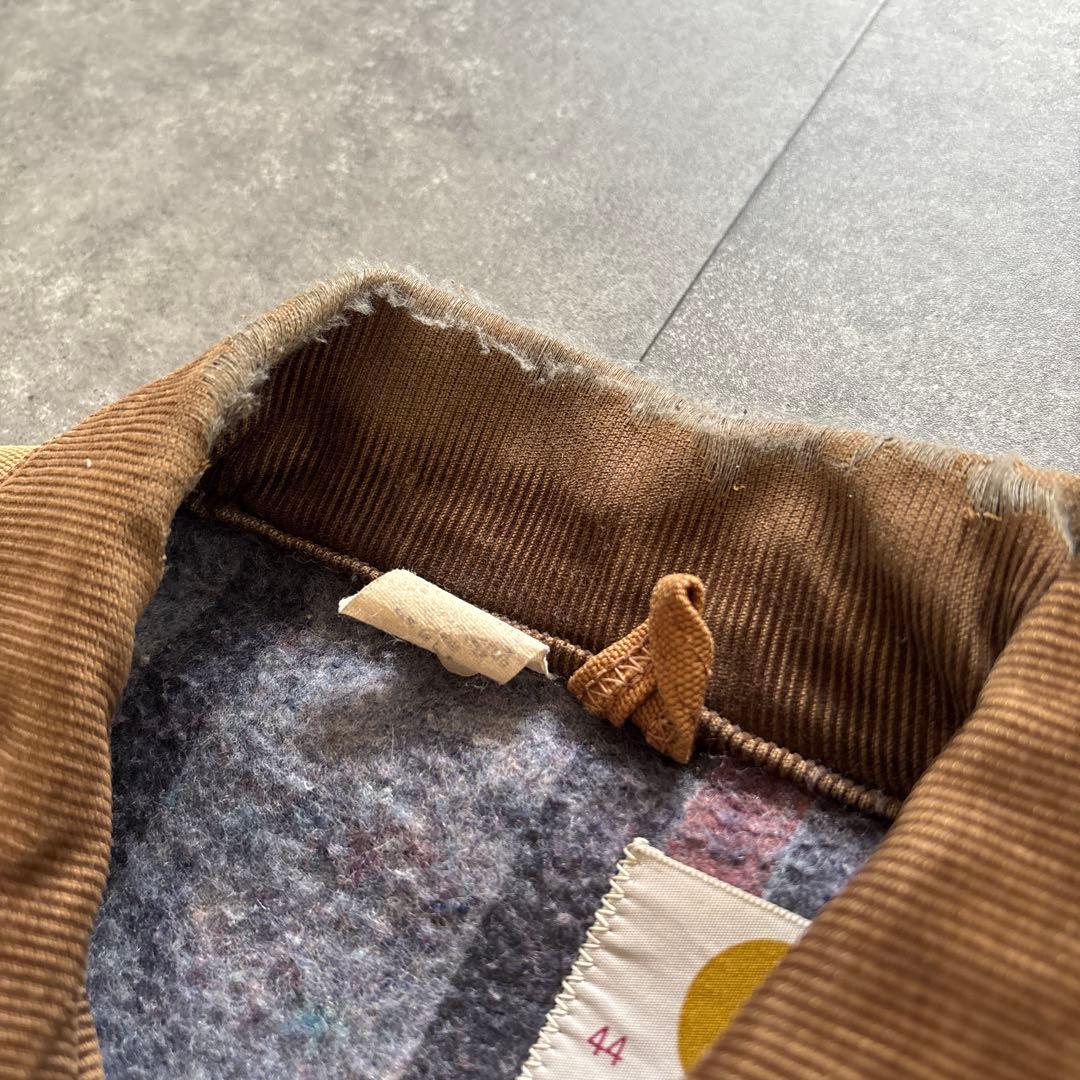 carhartt デトロイトジャケット　70s ブラウン　usa製 ボロ　雰囲気