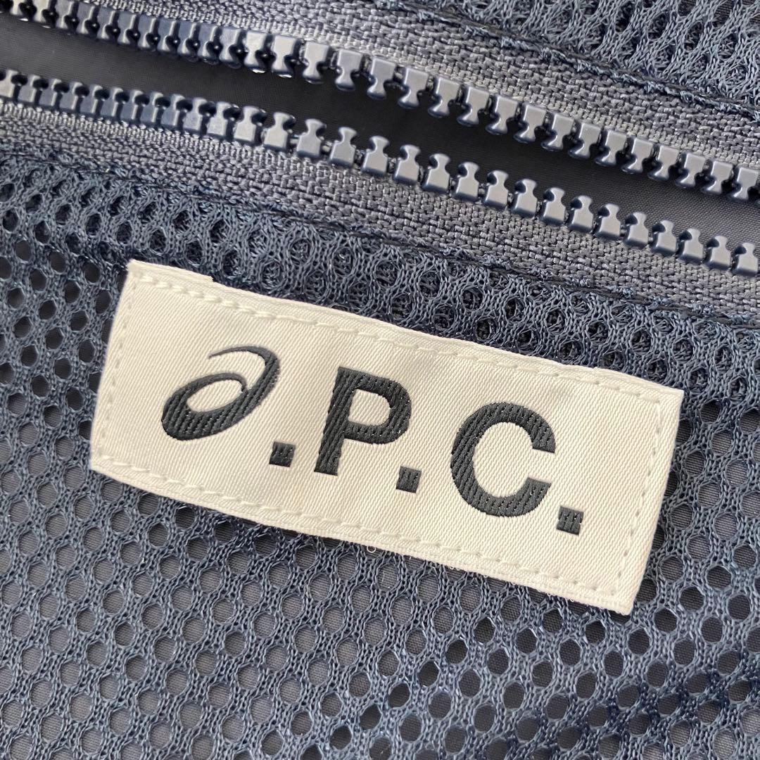 未使用品 A.P.C.× ASICS ナイロン ジム バッグ/ボストン