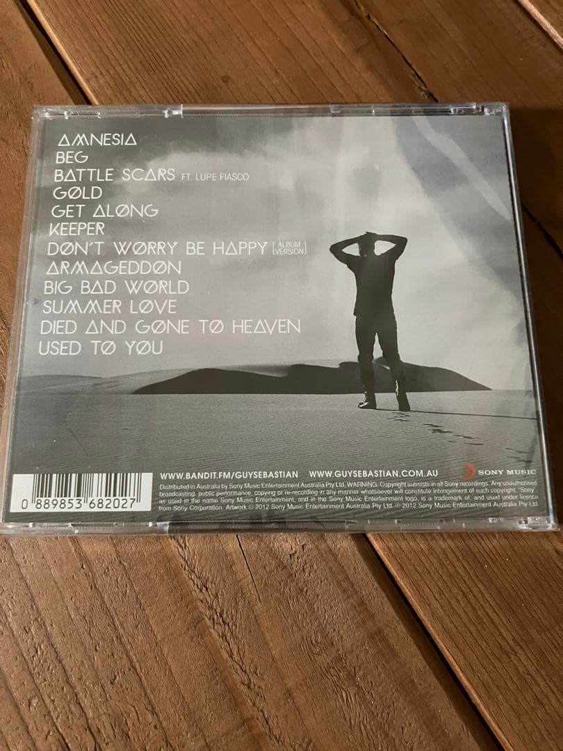 新品未開封Guy Sebastian 朝倉未来　バトルスカーズ　入場曲