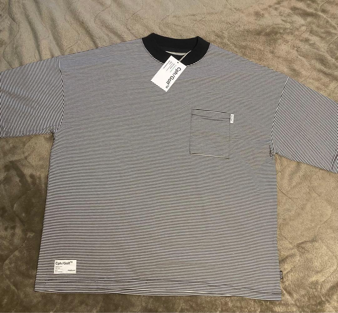 Cph/Golf ストライプシャツ NOT A GOLF GENTLEMAN