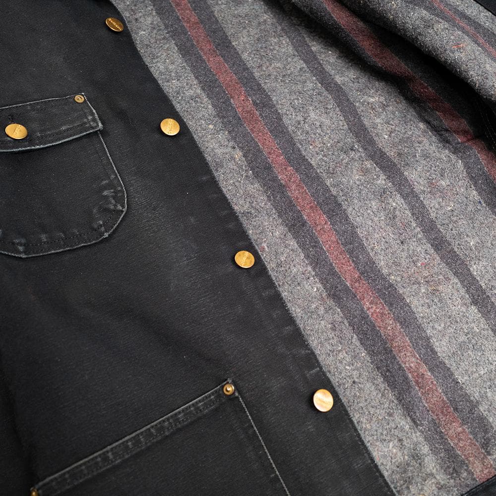 90s Carhartt カーハートブラック チョアコート ヴィンテージ USA