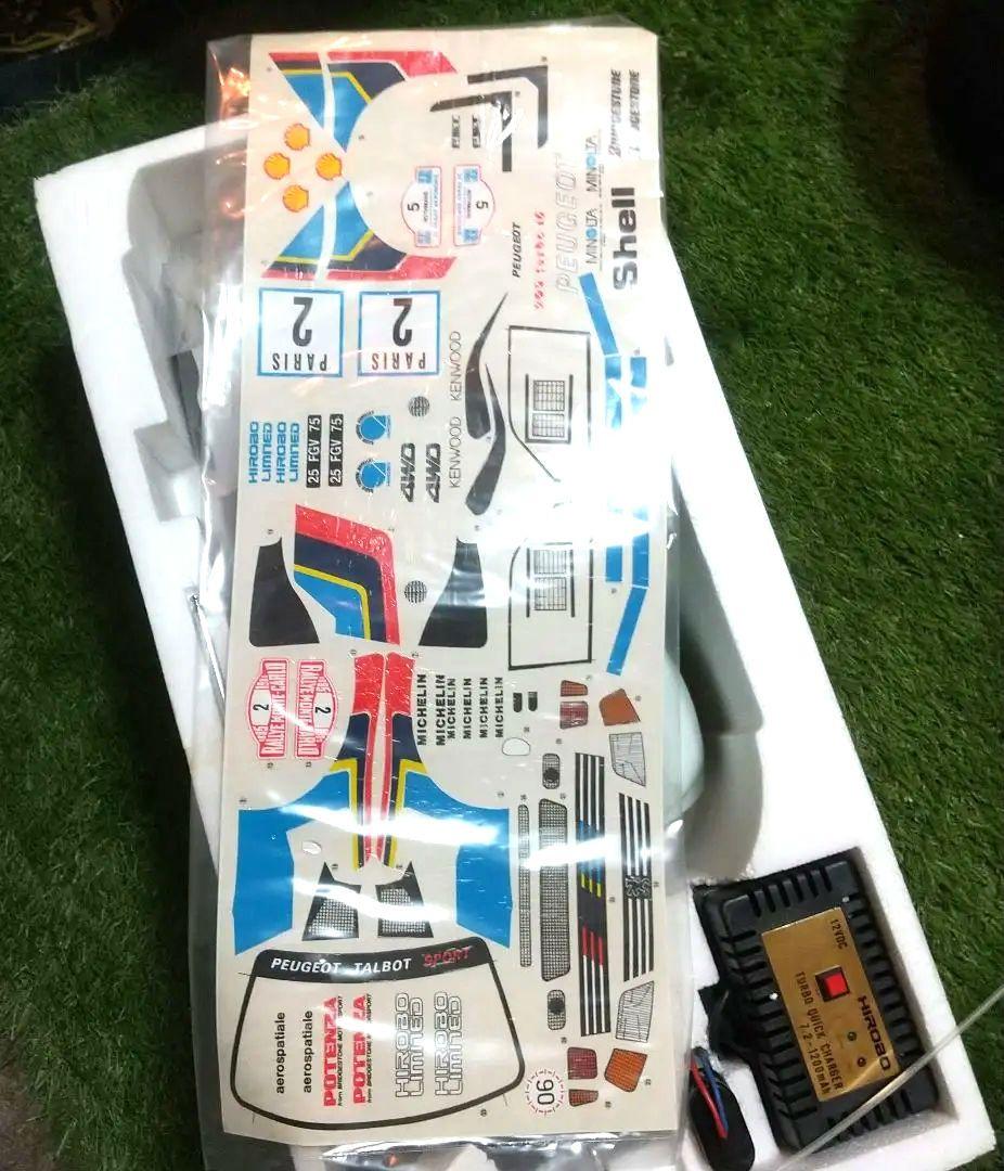 ひ*ち様 未使用■ヒロボー製品■FTスケールラリー4駆プジョー205ターボ16グ