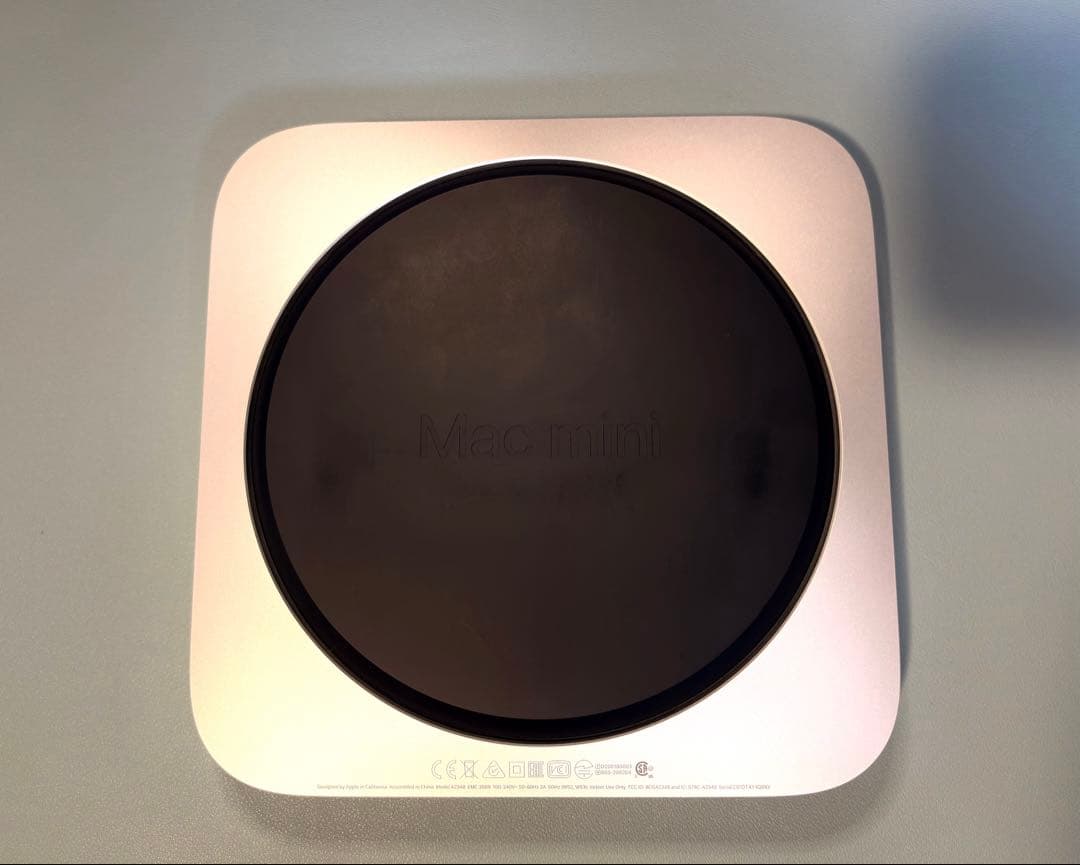 Apple M1 Mac mini 8GB 256GB 動作確認済み