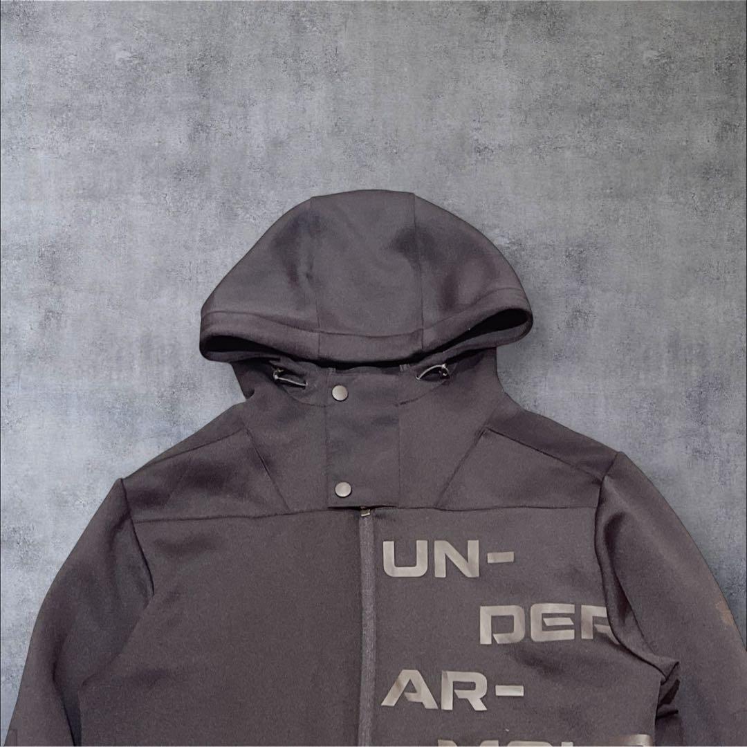 UA アンダーアーマー ハイブリッドニットジャケット ブラック L