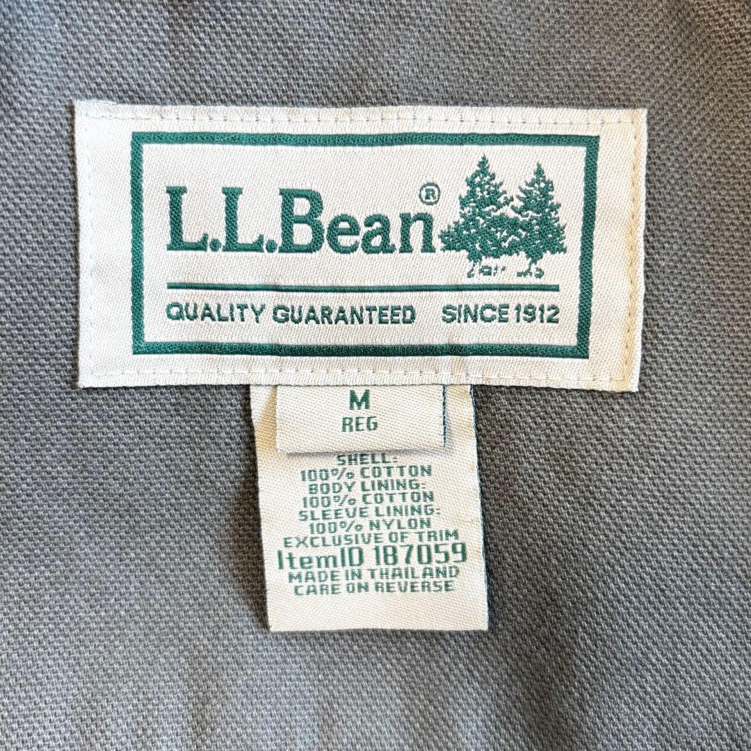 美品 L.L.BEAN エルエルビーン メンズ フィールドコート M オリーブ