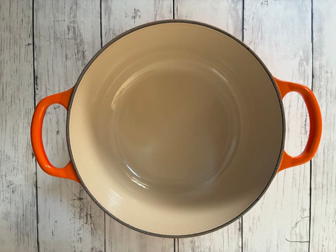 ★新品未使用★ LE CREUSET ココット・ロンド20cm