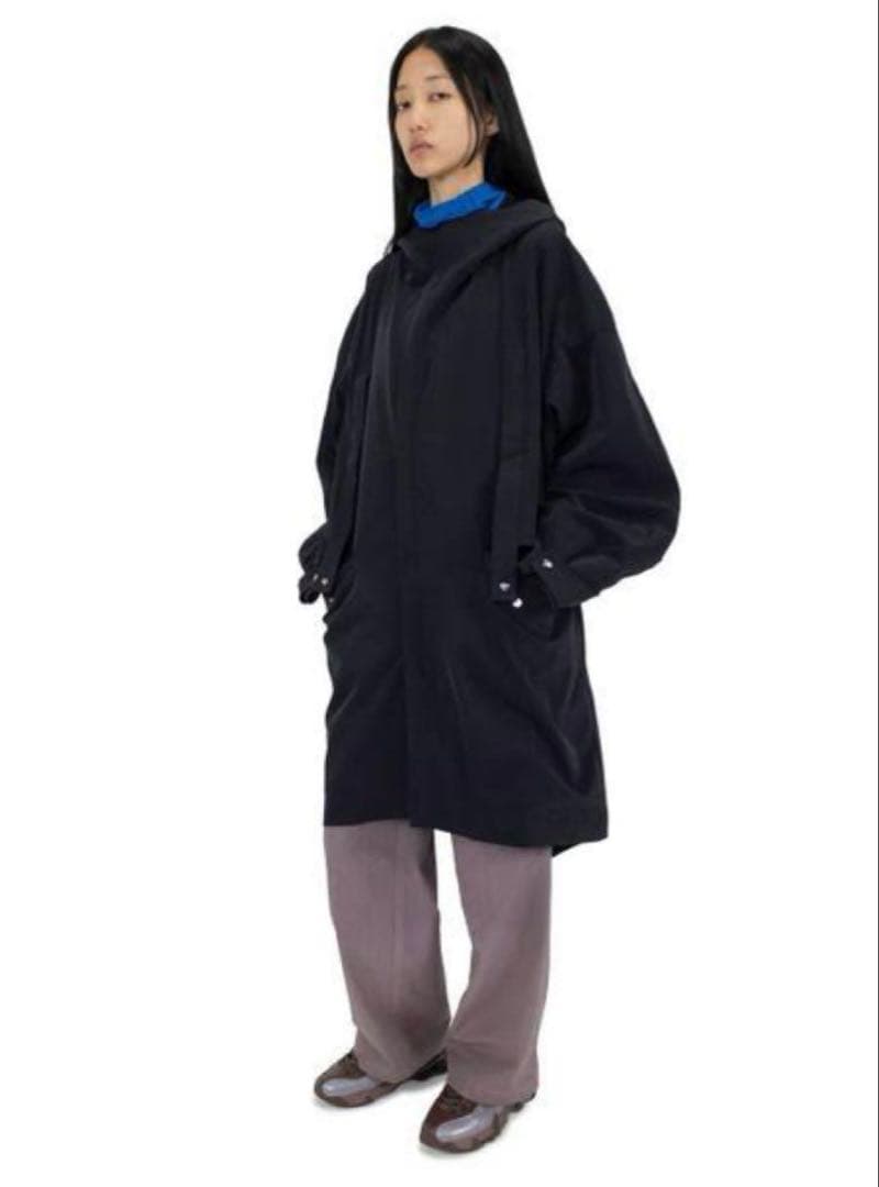 ジャケット・アウター asicsnovalis HEVEANOID PARKA OBSIDIAN