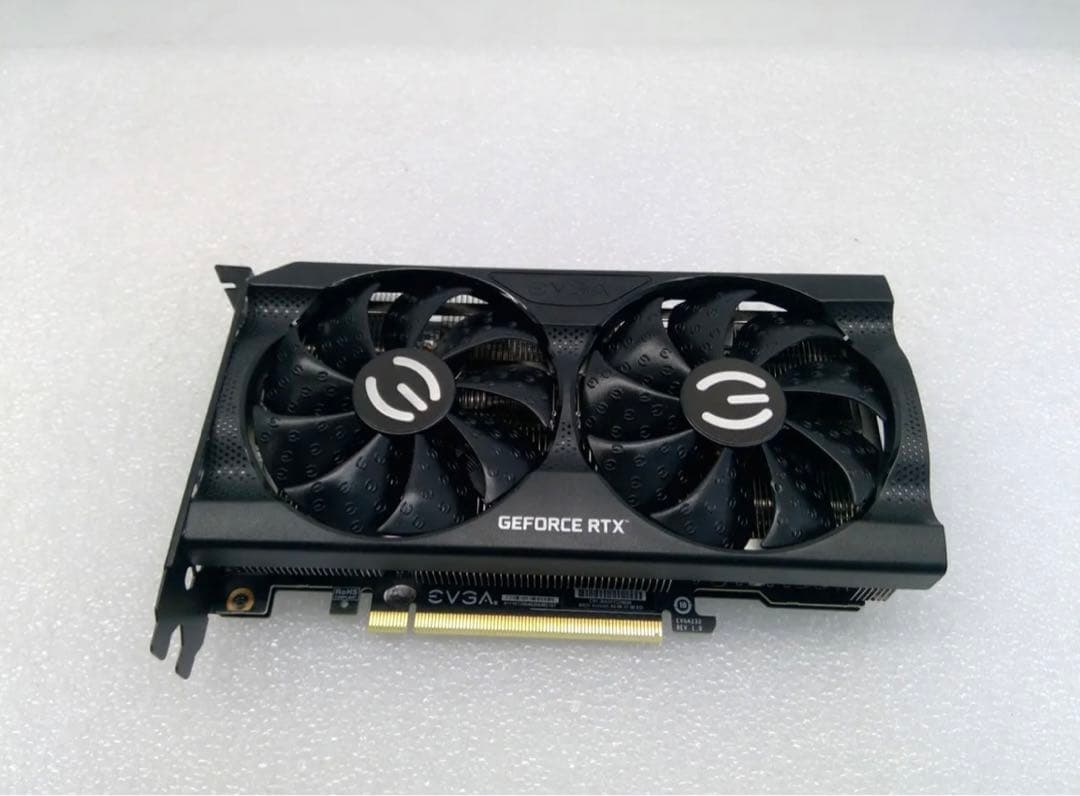 グラフィックボード・グラボ・ビデオカード EVGA RTX 3050 xc 8gb