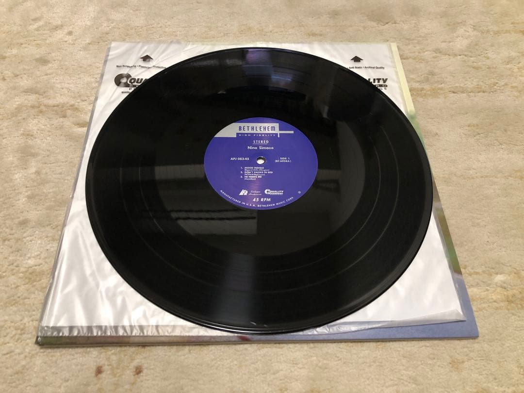 その他 Nina Simone Little Girl Blue 45rpm 2LP