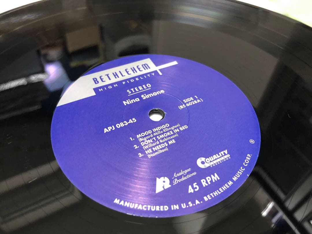 その他 Nina Simone Little Girl Blue 45rpm 2LP