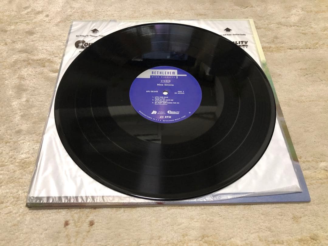 その他 Nina Simone Little Girl Blue 45rpm 2LP