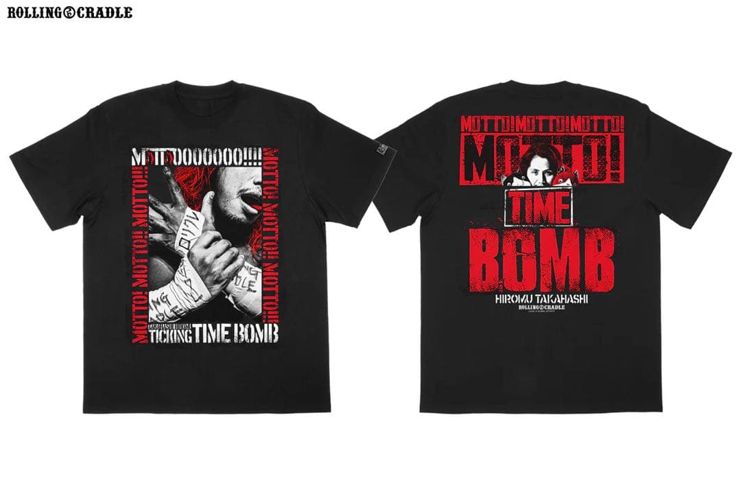 高橋ヒロム× ROLLING CRADLE コラボTシャツ（2025）新品未開封
