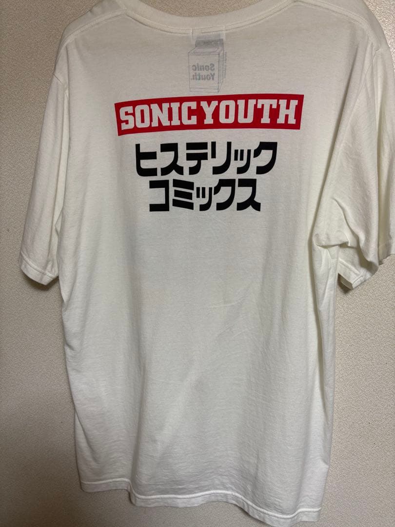 ヒステリックグラマー ソニックユース 復刻TシャツL
