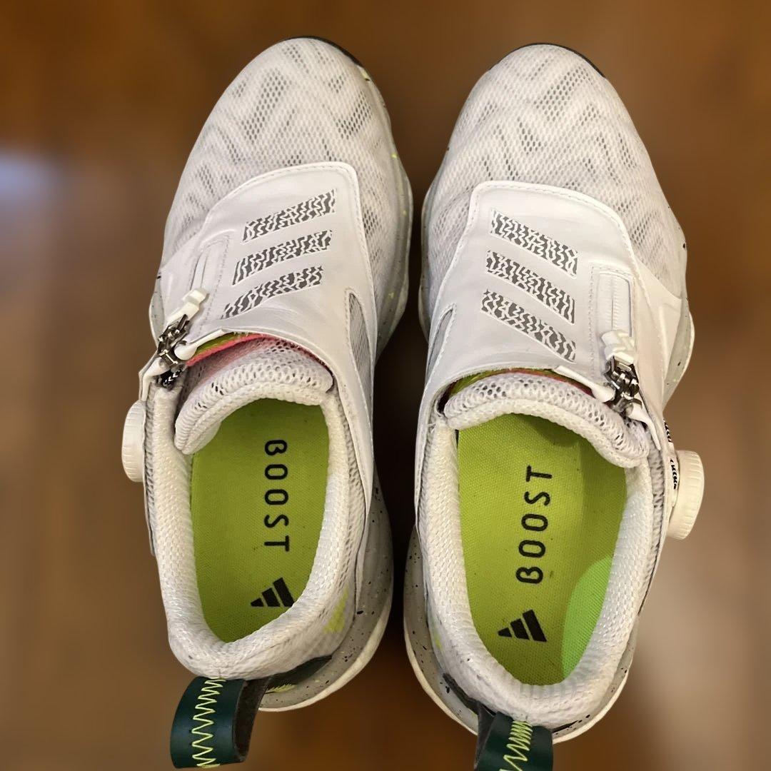 お値下げ中　美品　adidas BOOST ゴルフシューズ 女性用 ホワイト