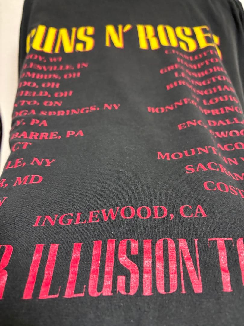 90s GUNS N' ROSES Use Your Illusion Tシャツ